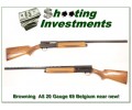 [SOLD] Browning A5 Magnum 20 Gauge 69 Belgium as new